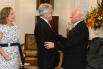 President Piñera receives Cardinal Ezzati at La Moneda Palace