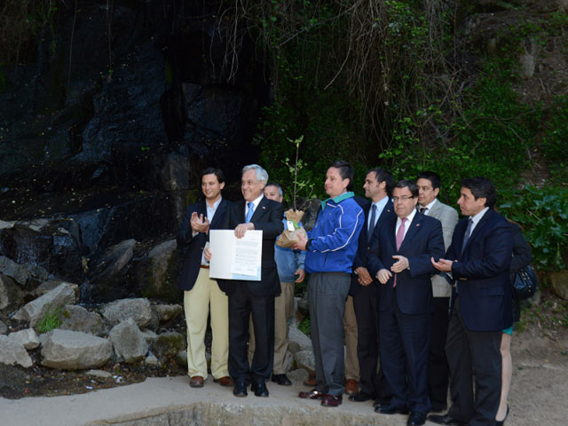 Jefe de Estado anuncia la incorporación del Parque Cerro Caracol de Concepción al Plan Nacional de Conservación de Parques Urbanos