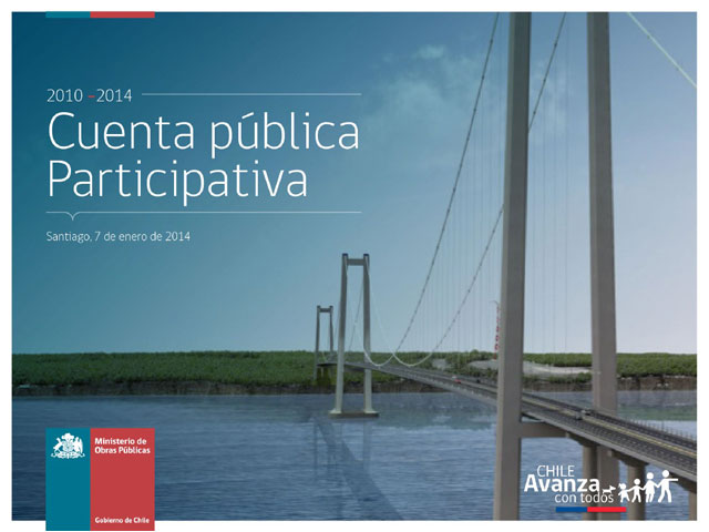 Ministerio de Obras Públicas: Cuenta pública 2013