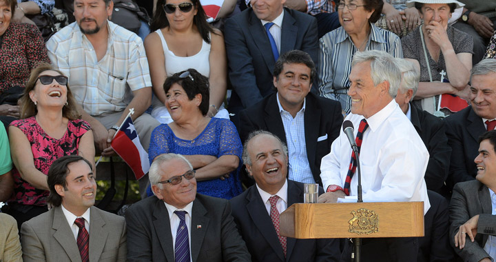 Primera Dama Cecilia Morel asiste a cuenta pública de Presidente Piñera en la Región de Los Lagos