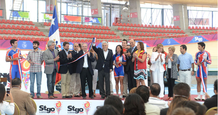 Inauguración nuevo Velódromo en Parque Deportivo Peñalolén